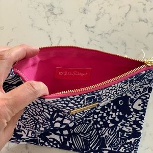 Lilly for Target flat cosmetic bag